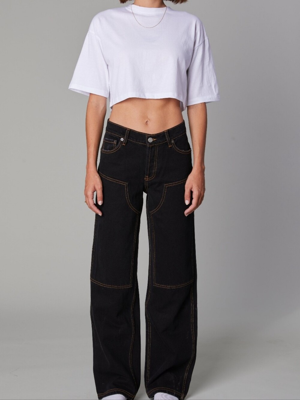 Still Here Subway Jeans In Cloud Washed Black